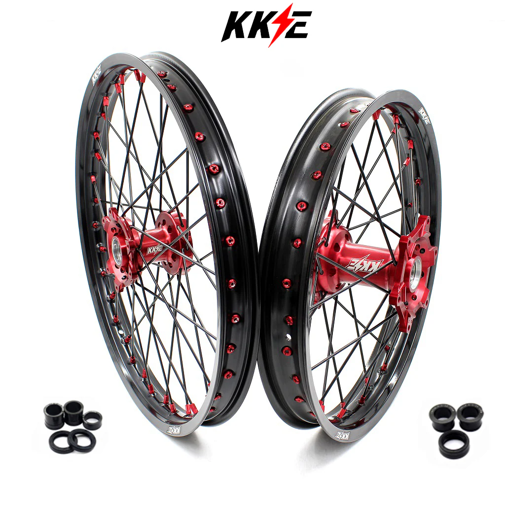 KKE 21" 19" or 21" 18" Dirt Bike Wheels Set For HONDA CRF250R 2014-2025 CRF450R 2013-2025 CRF450L 2019-2021 - Image 23