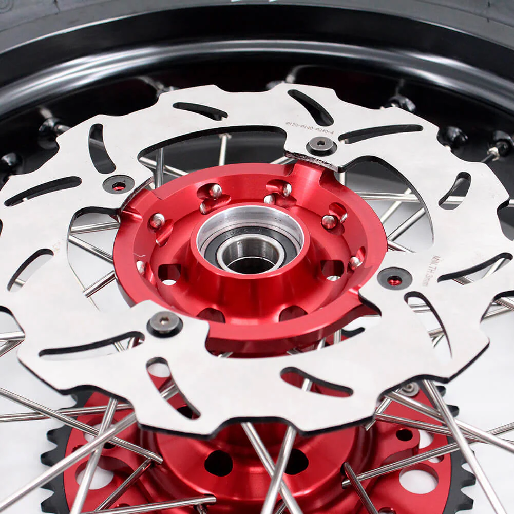 KKE 3.5 & 4.25 Supermoto Tires Rims Fit For HONDA CRF250X CRF450X 2005-2018 - Image 6