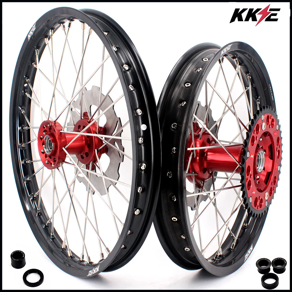 KKE 21in. 18in. Motorcycle Alloy Wheels For HONDA CRF250X 2004-2018 CRF450X 2005-2018 - Image 13