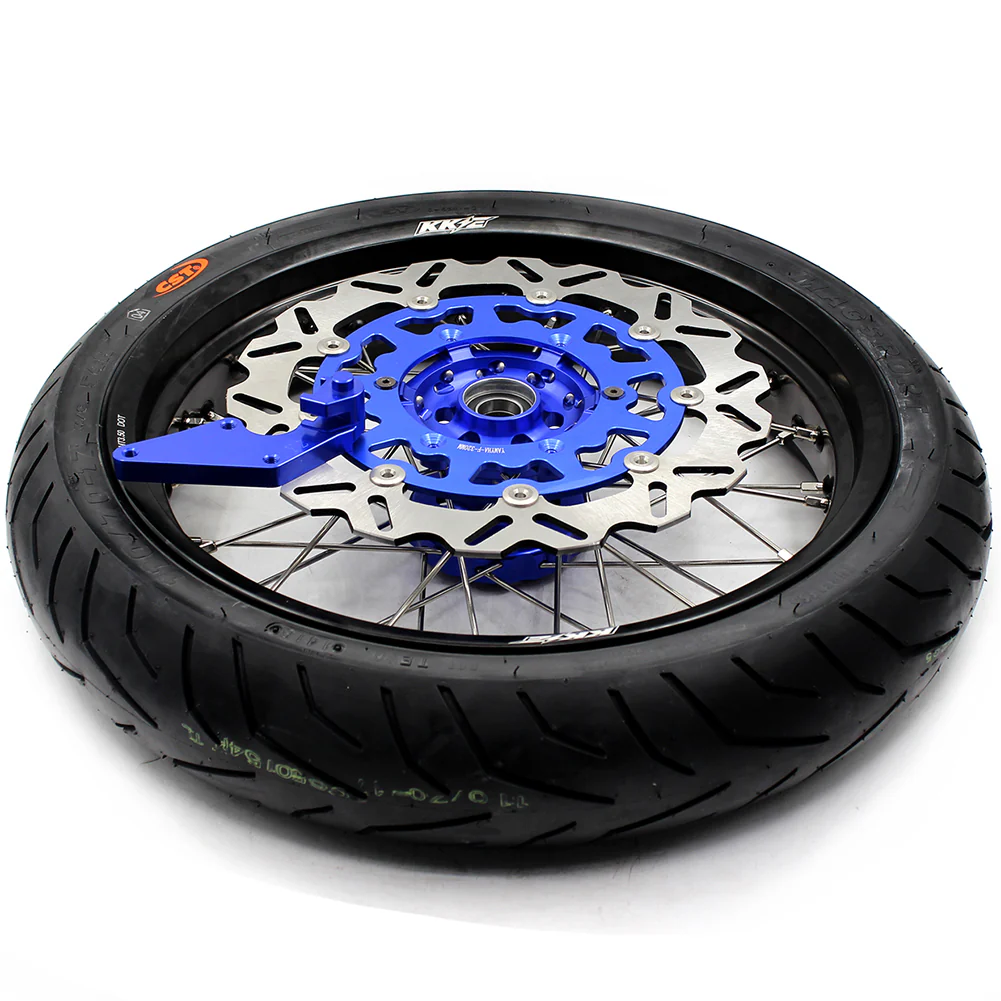 KKE 3.5/4.25*17inch Supermoto Wheels For YAMAHA YZ125 YZ250 YZ450FX YZ250F YZ450F Tires - Image 4