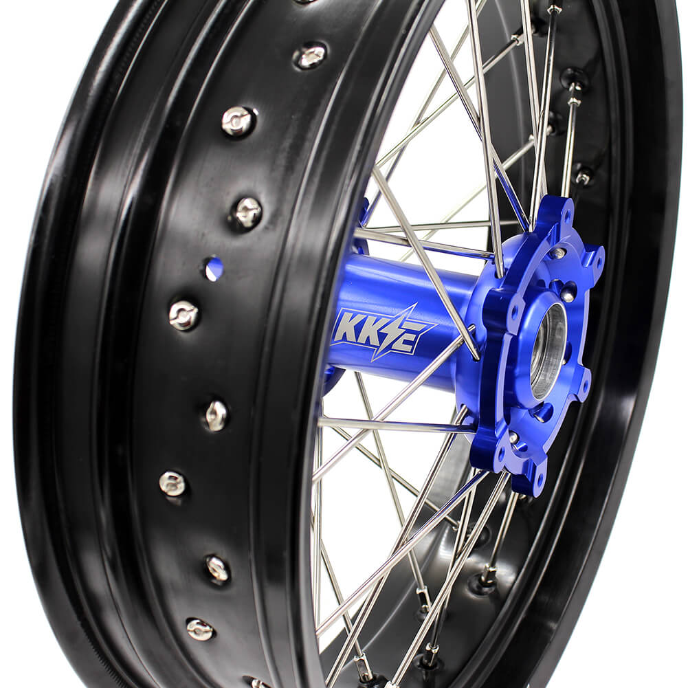KKE 3.5/4.25 Supermoto Street Wheels Set For SUZUKI DRZ400 DRZ400E DRZ400S - Image 12