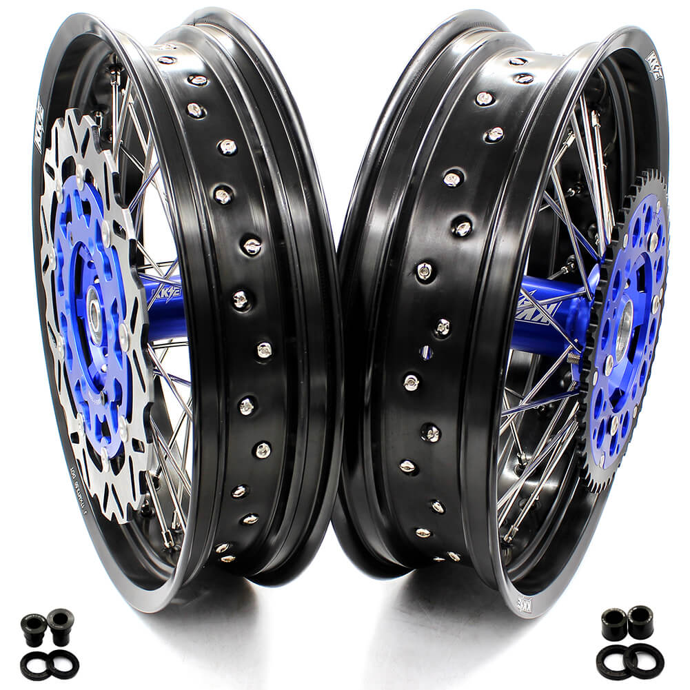 KKE 3.5/4.25 Supermoto Street Wheels Set For SUZUKI DRZ400 DRZ400E DRZ400S - Image 13