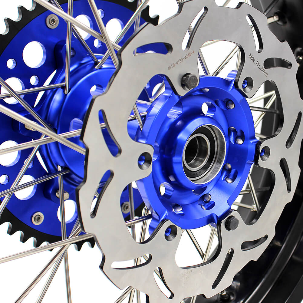 KKE 3.5/4.25 Supermoto Street Wheels Set For SUZUKI DRZ400 DRZ400E DRZ400S - Image 16