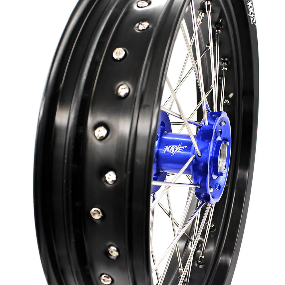 KKE 3.5/4.25 Supermoto Street Wheels Set For SUZUKI DRZ400 DRZ400E DRZ400S - Image 7