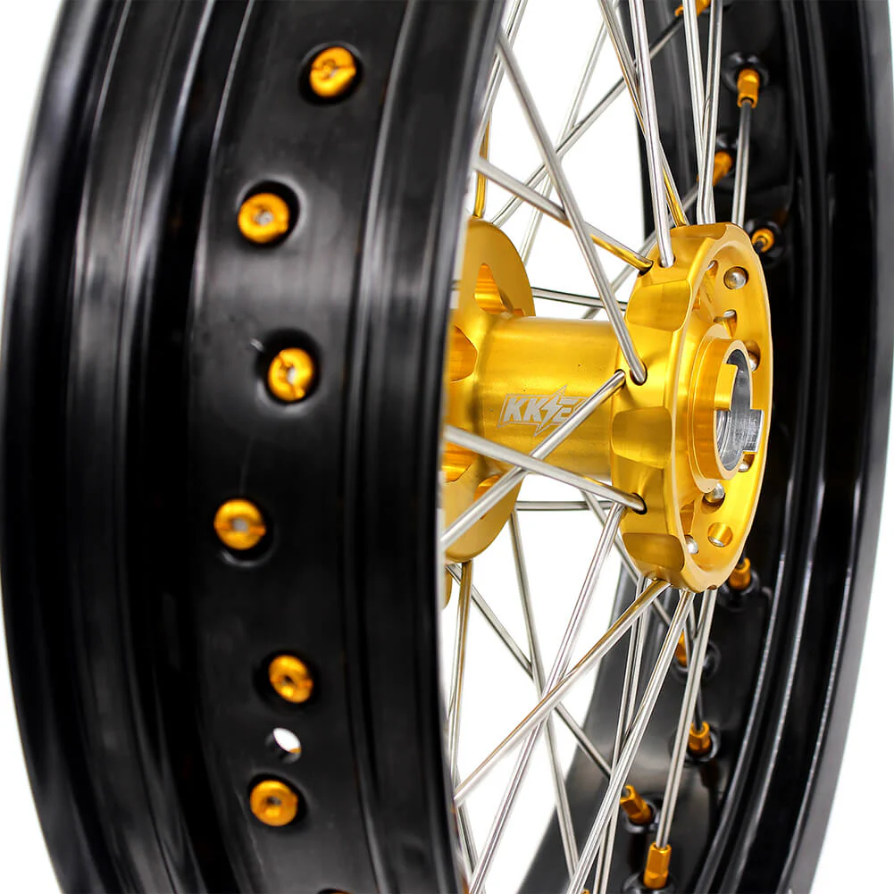 KKE 3.5/4.25*17in. For SUZUKI DRZ400 DRZ400S DRZ400E Supermoto Wheels - Image 13