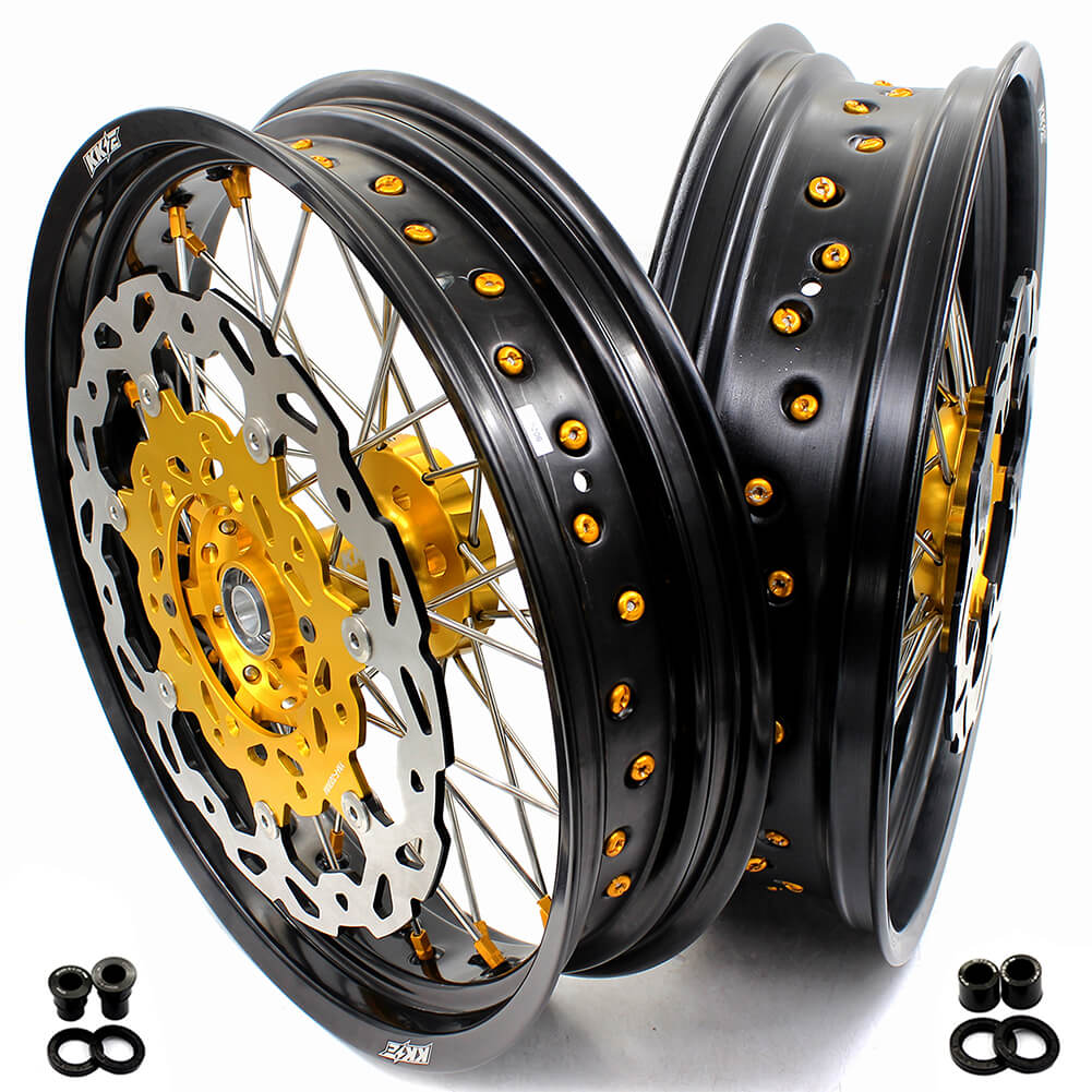 KKE 3.5/4.25*17in. For SUZUKI DRZ400 DRZ400S DRZ400E Supermoto Wheels - Image 15