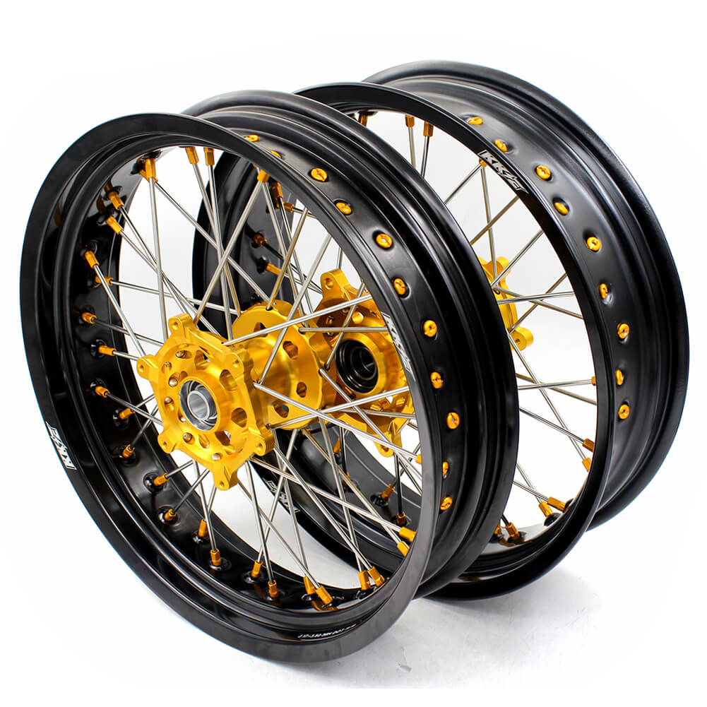KKE 3.5/4.25*17in. For SUZUKI DRZ400 DRZ400S DRZ400E Supermoto Wheels - Image 3