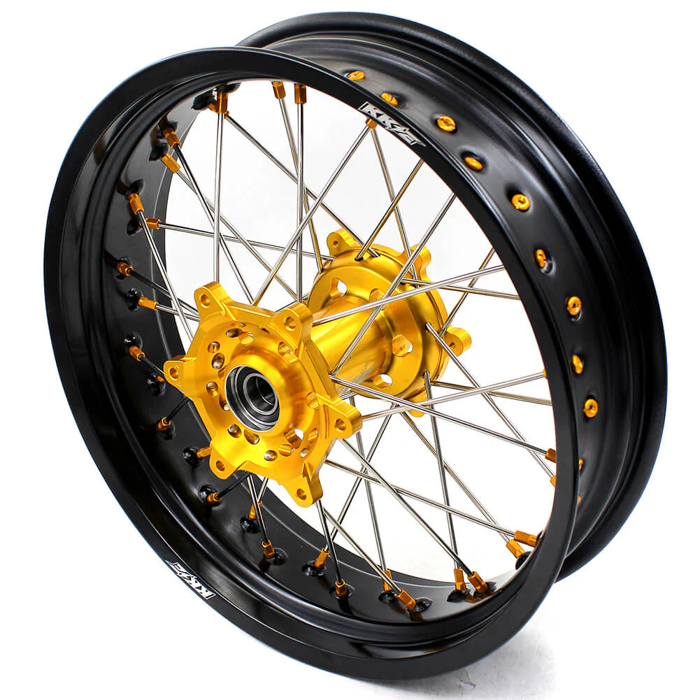 KKE 3.5/4.25*17in. For SUZUKI DRZ400 DRZ400S DRZ400E Supermoto Wheels - Image 4