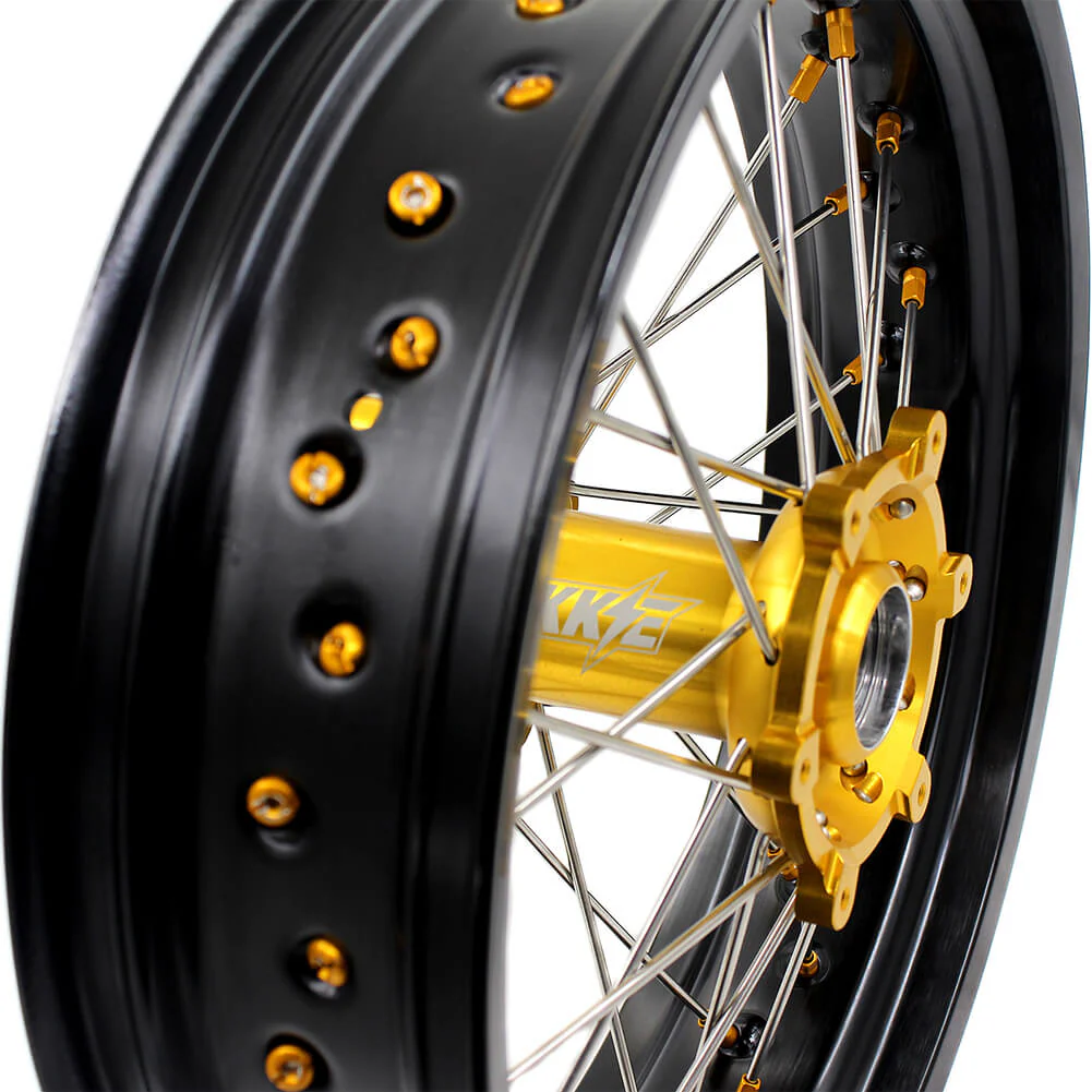 KKE 3.5/4.25*17in. For SUZUKI DRZ400 DRZ400S DRZ400E Supermoto Wheels - Image 8