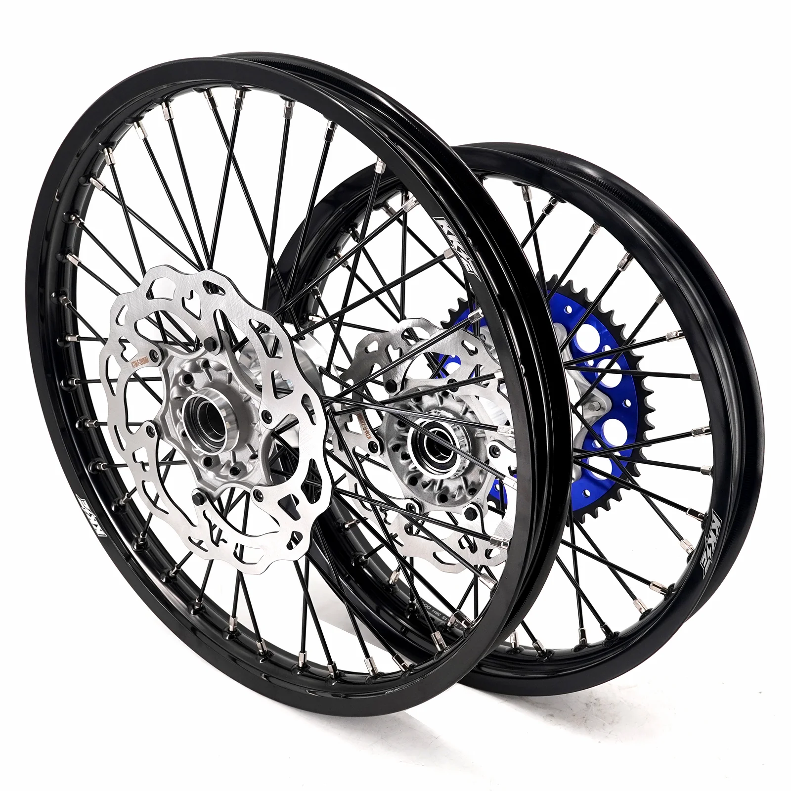 KKE 21/18 New Generation Cast Hub Billet Wheels Fit For KTM EXC XC-W XCF-W EXC-F 2003-2025 Black Spokes - Image 12