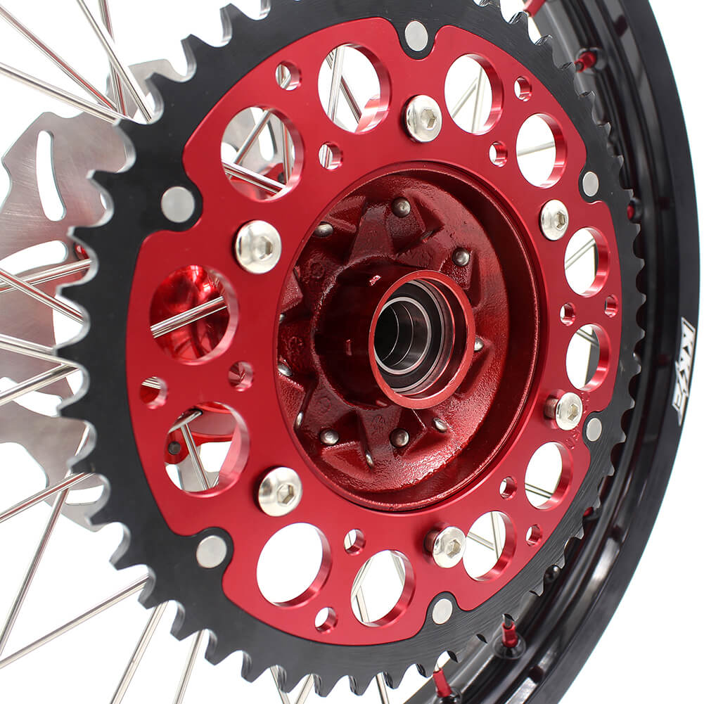KKE 21" 18" or 21" 19" Cast Hub Billet Rims For HONDA CRF250R 2004-2013 CRF450R CR125R CR250R 2002-2013 - Image 18