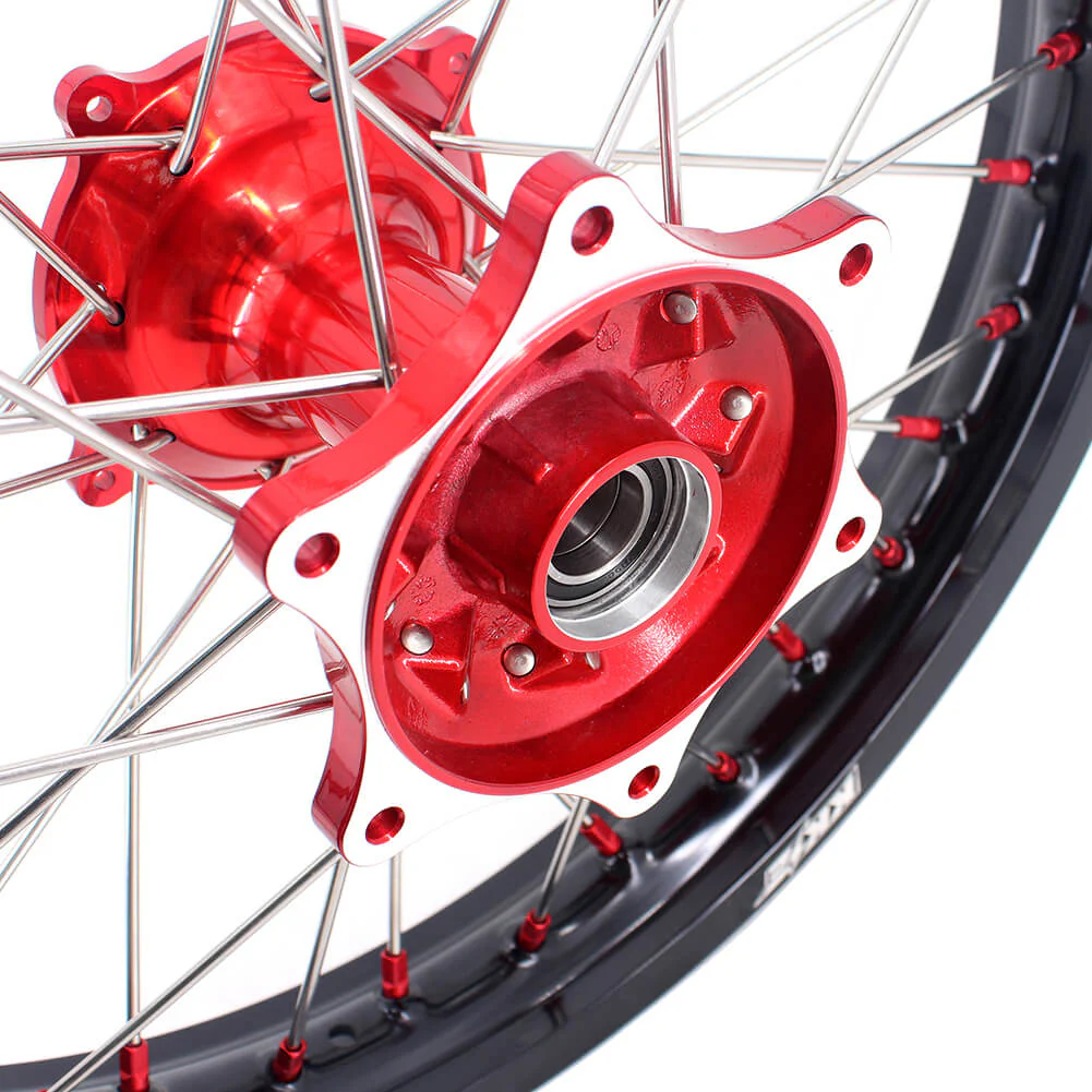 KKE 21" 18" or 21" 19" Cast Hub Billet Rims For HONDA CRF250R 2004-2013 CRF450R CR125R CR250R 2002-2013 - Image 9