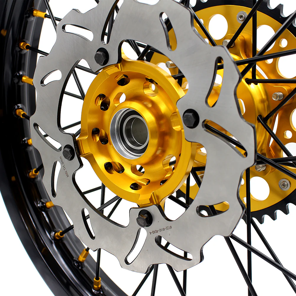 KKE 21 & 19 MX Wheels Rims for SUZUKI RMZ250 2007-2025 RMZ450 2005-2025 Black Spokes - Image 19