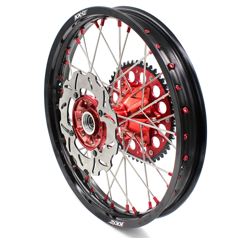 KKE For HONDA CRF250R 2014 CRF450R 2013-2014 MX 21'' 19'' Casting Dirtbike Wheels Rims Different Color Comb Available - Image 26