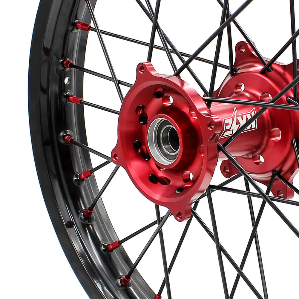 KKE 21in. 19in.  or 21in. 18in. Motorcycle Spoked Wheels Rims For HONDA CRF250R 2004-2013 CRF450R 2002-2012 - Image 10