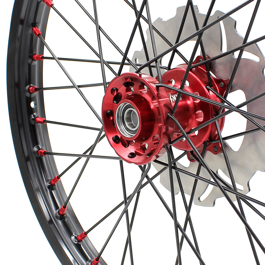 KKE 21in. 19in.  or 21in. 18in. Motorcycle Spoked Wheels Rims For HONDA CRF250R 2004-2013 CRF450R 2002-2012 - Image 14