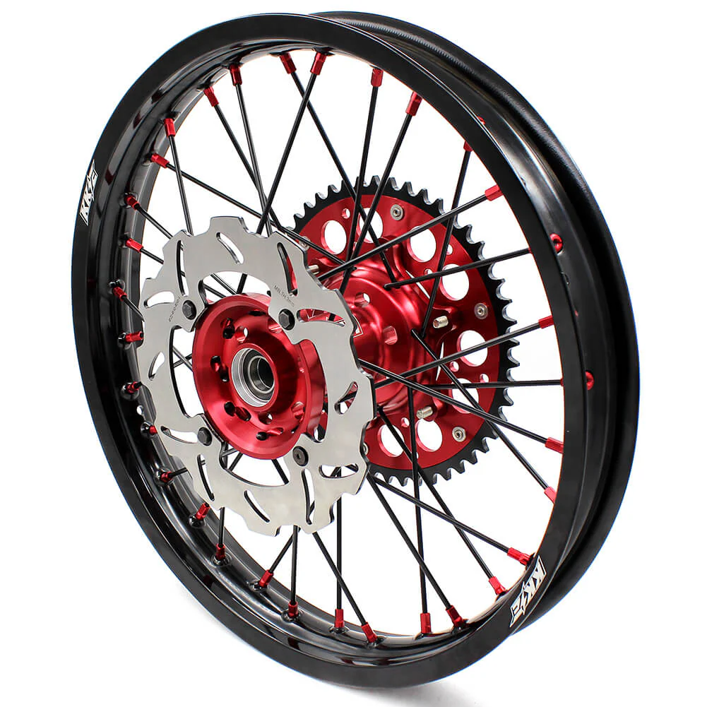 KKE 21in. 19in.  or 21in. 18in. Motorcycle Spoked Wheels Rims For HONDA CRF250R 2004-2013 CRF450R 2002-2012 - Image 19