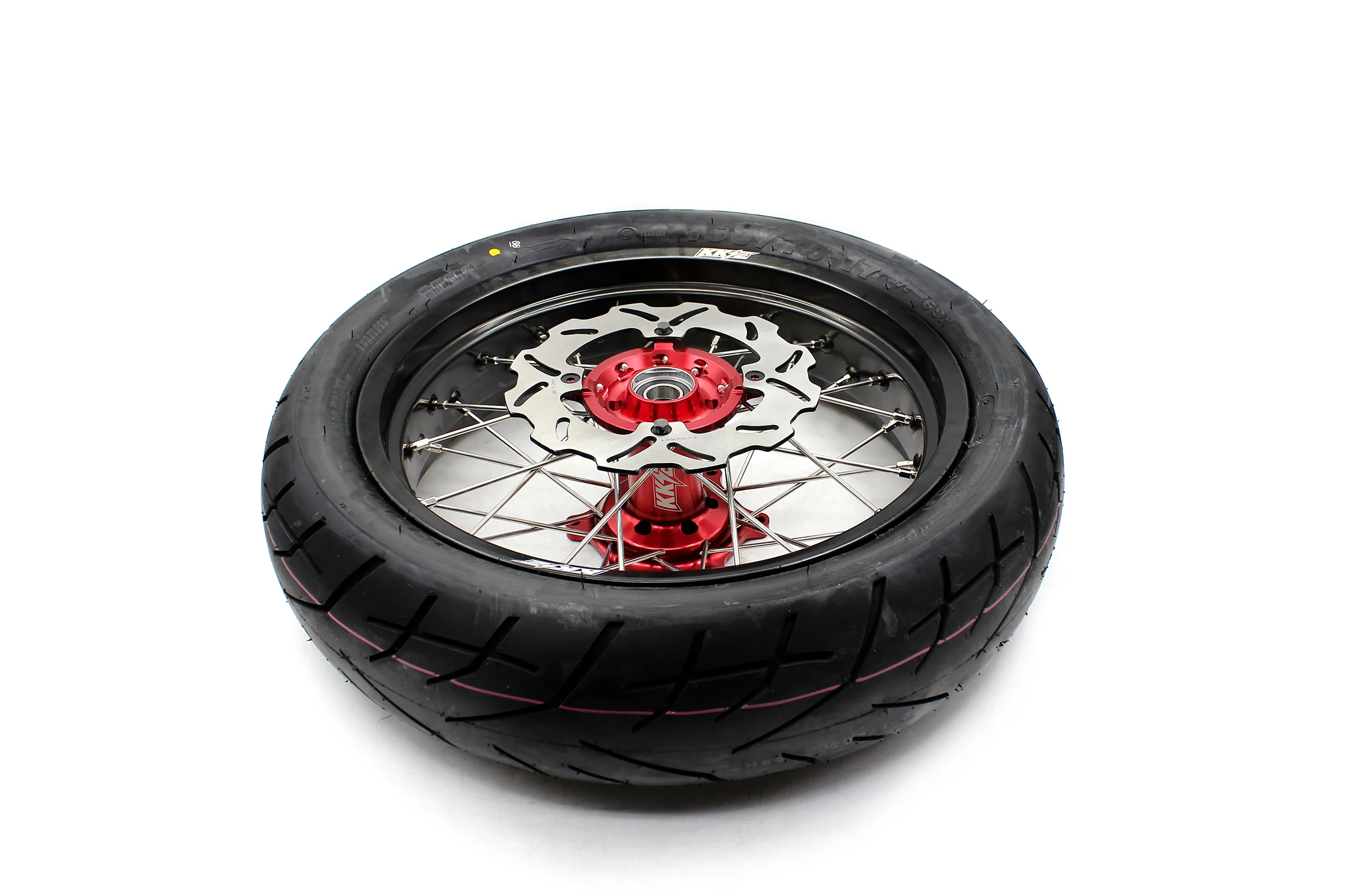 KKE 17" Supermoto Wheels Tires For HONDA CRF250R 04-13 CRF450R 02-12 - Image 12