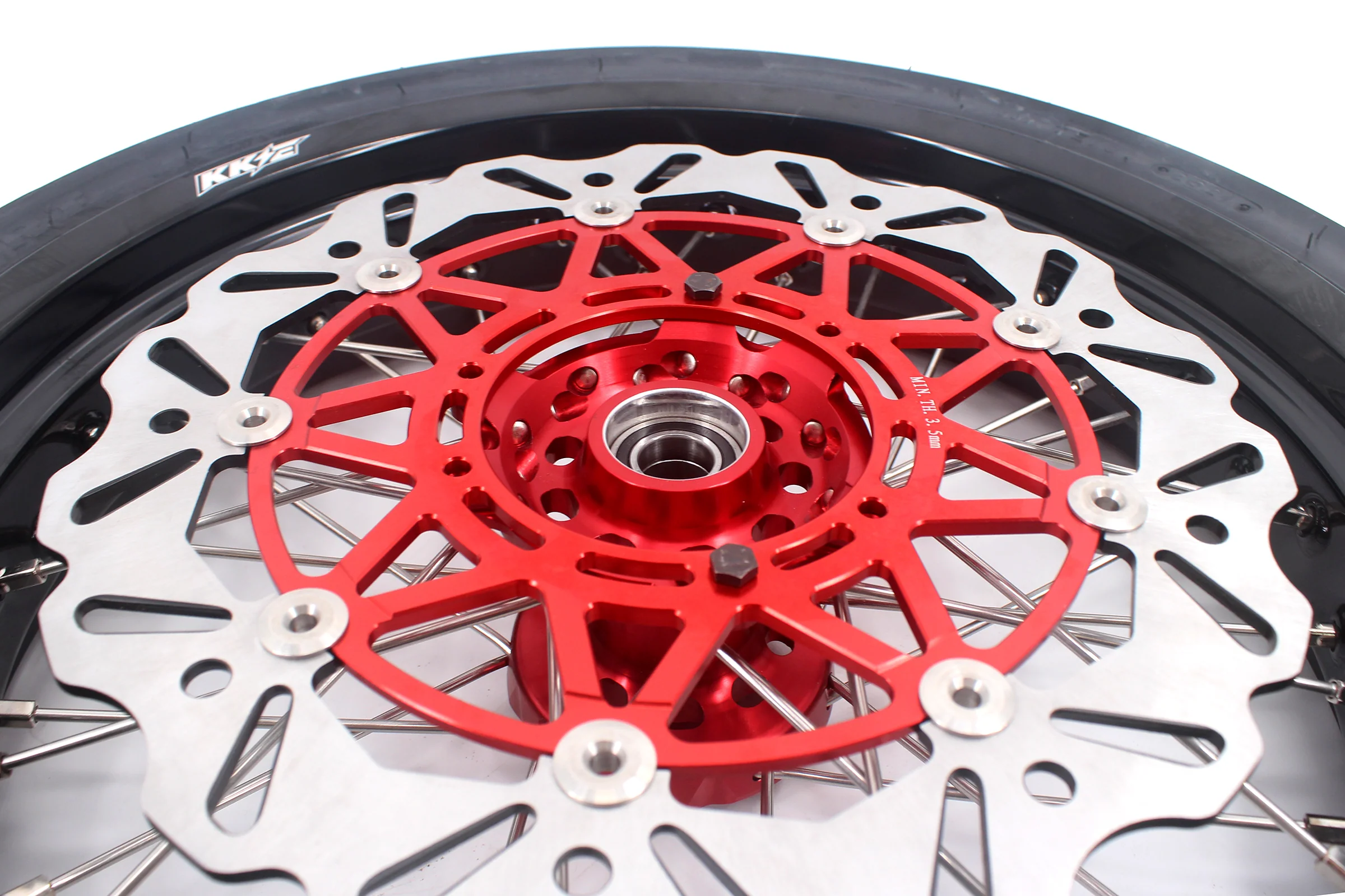 KKE XR650L 1993-2024 3.5/4.25*17inch Supermoto Wheels Rims For HONDA CST Tires - Image 3