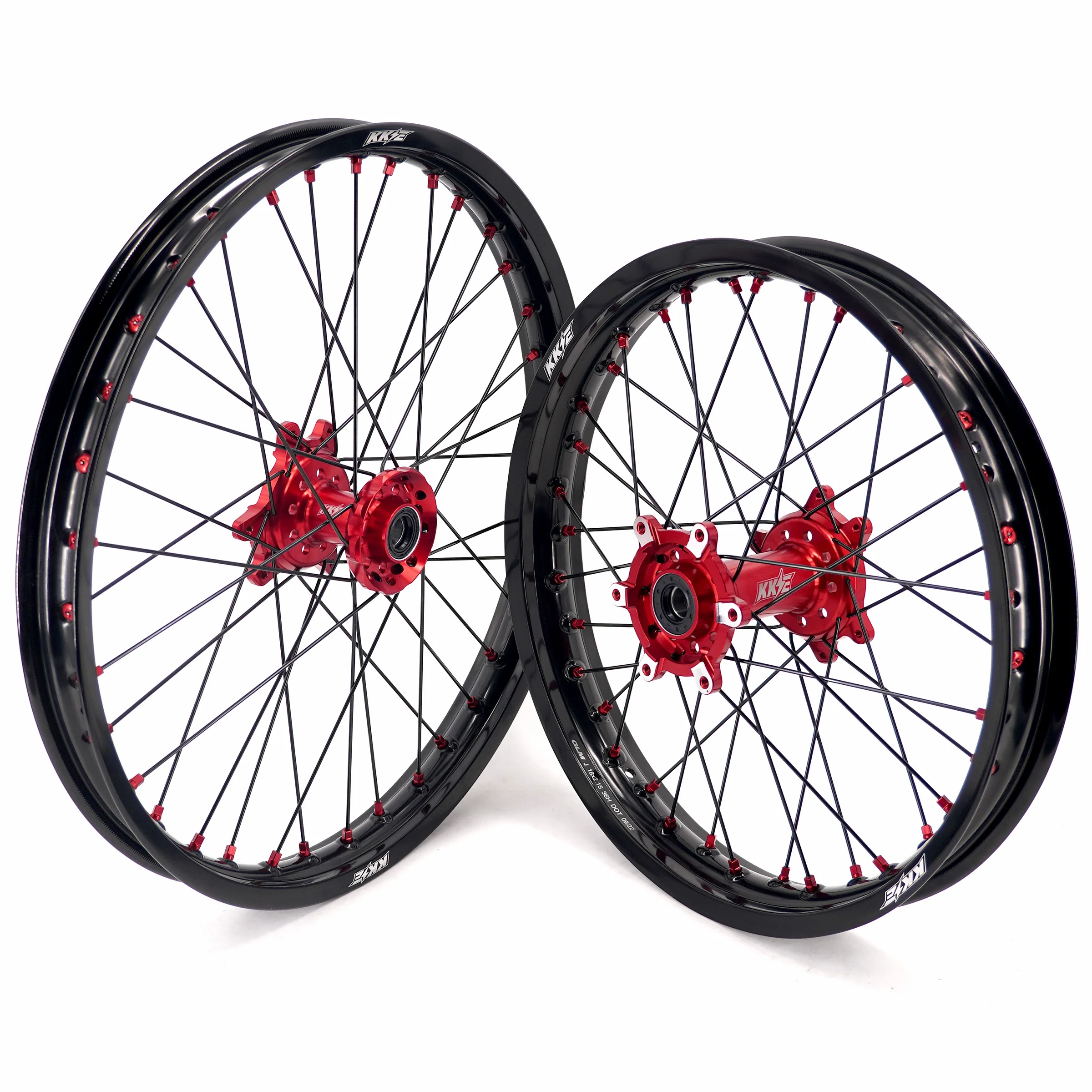 US Stock KKE 1.6*21" & 2.15*18" Electric Dirtbike Wheels Rim Fit For SurRon Ultra Bee 2023-2025 Red - Image 6