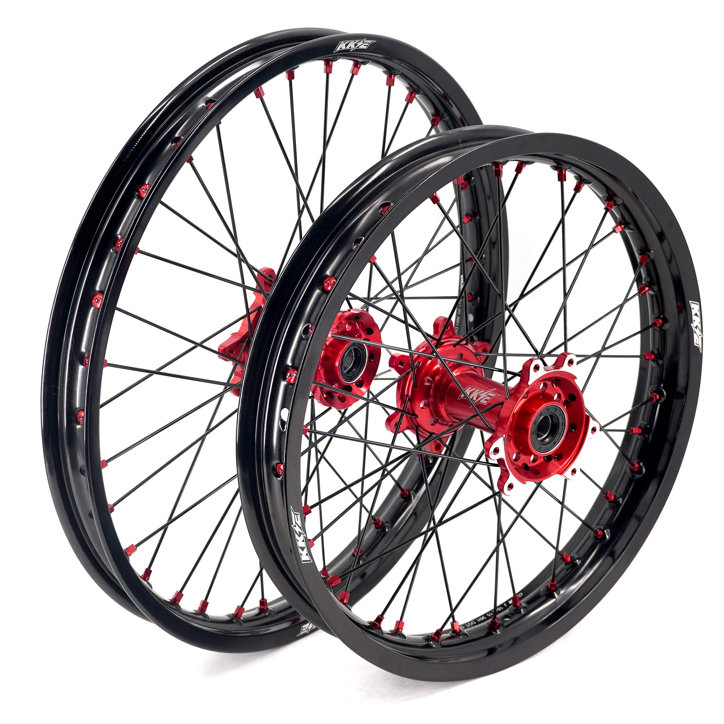 US Stock KKE 1.6*21" & 2.15*18" Electric Dirtbike Wheels Rim Fit For SurRon Ultra Bee 2023-2025 Red - Image 7
