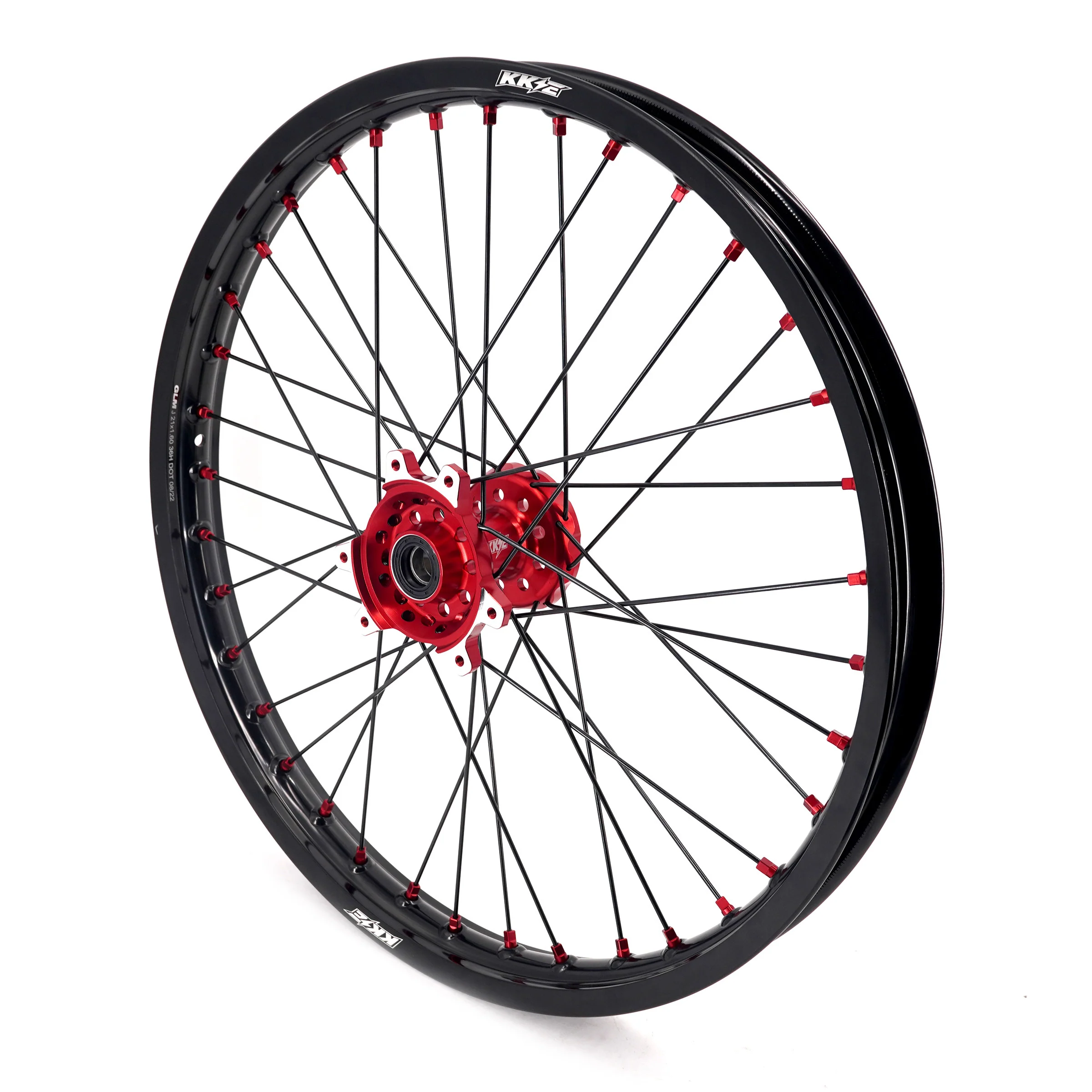 US Stock KKE 1.6*21" & 2.15*18" Electric Dirtbike Wheels Rim Fit For SurRon Ultra Bee 2023-2025 Red - Image 8