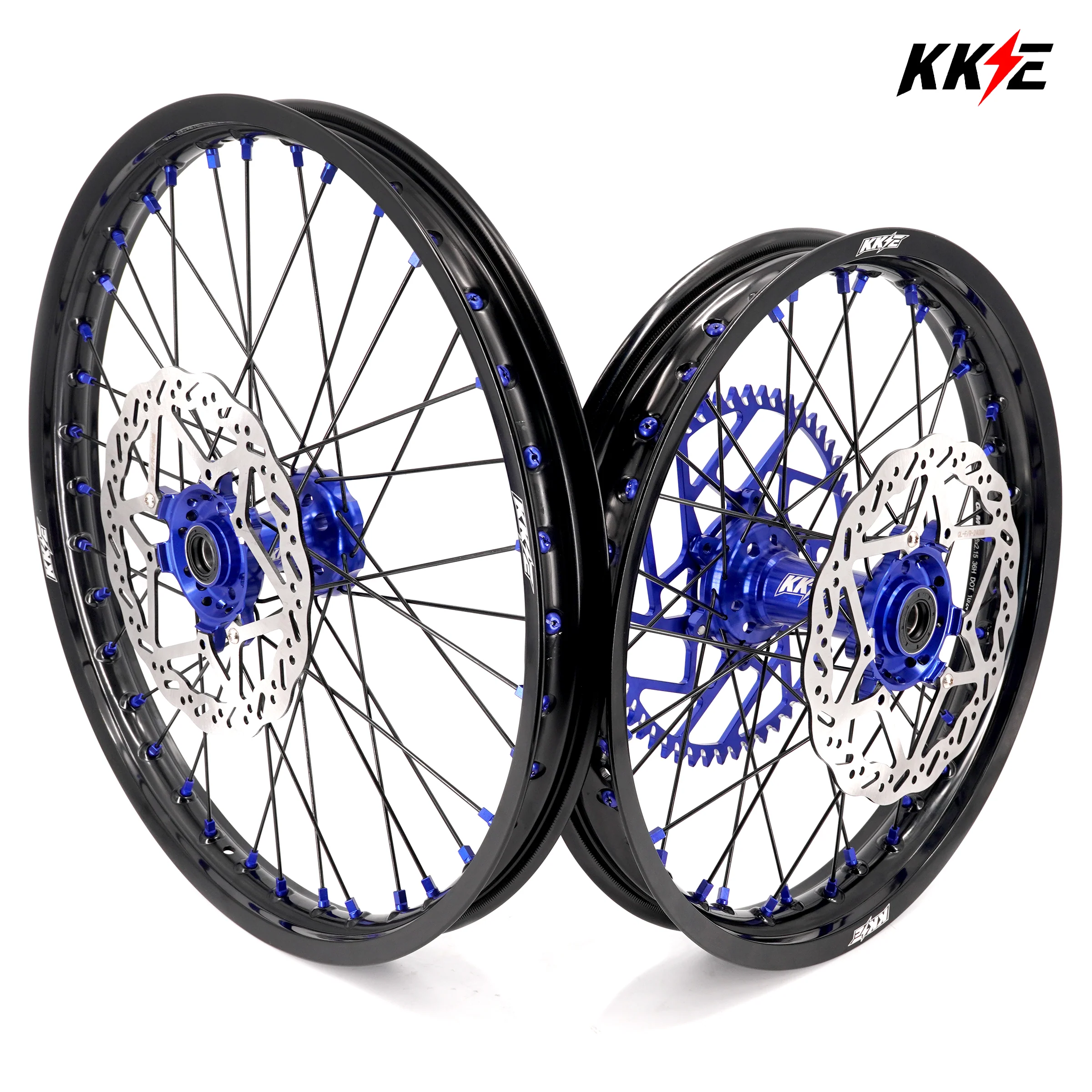 US Stock KKE 21" 18" E-Bike Wheels Rim Fit For SurRon Ultra Bee 2023-2025 Blue Nipples - Image 14