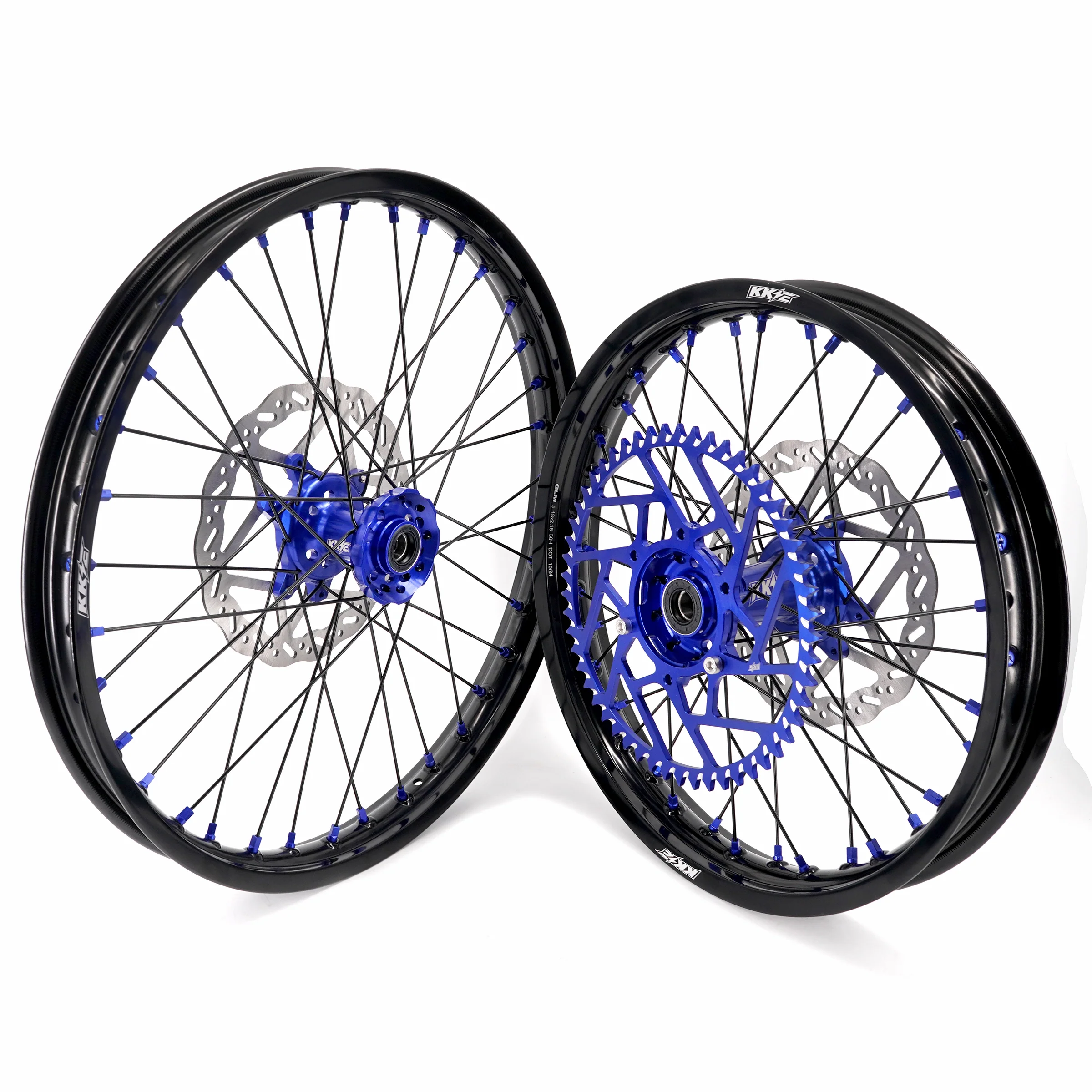 US Stock KKE 21" 18" E-Bike Wheels Rim Fit For SurRon Ultra Bee 2023-2025 Blue Nipples - Image 15