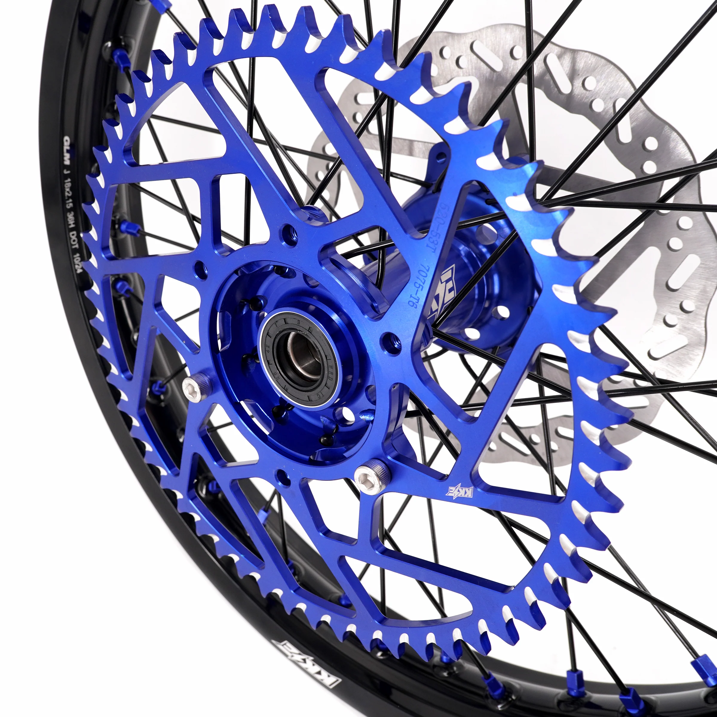 US Stock KKE 21" 18" E-Bike Wheels Rim Fit For SurRon Ultra Bee 2023-2025 Blue Nipples - Image 22