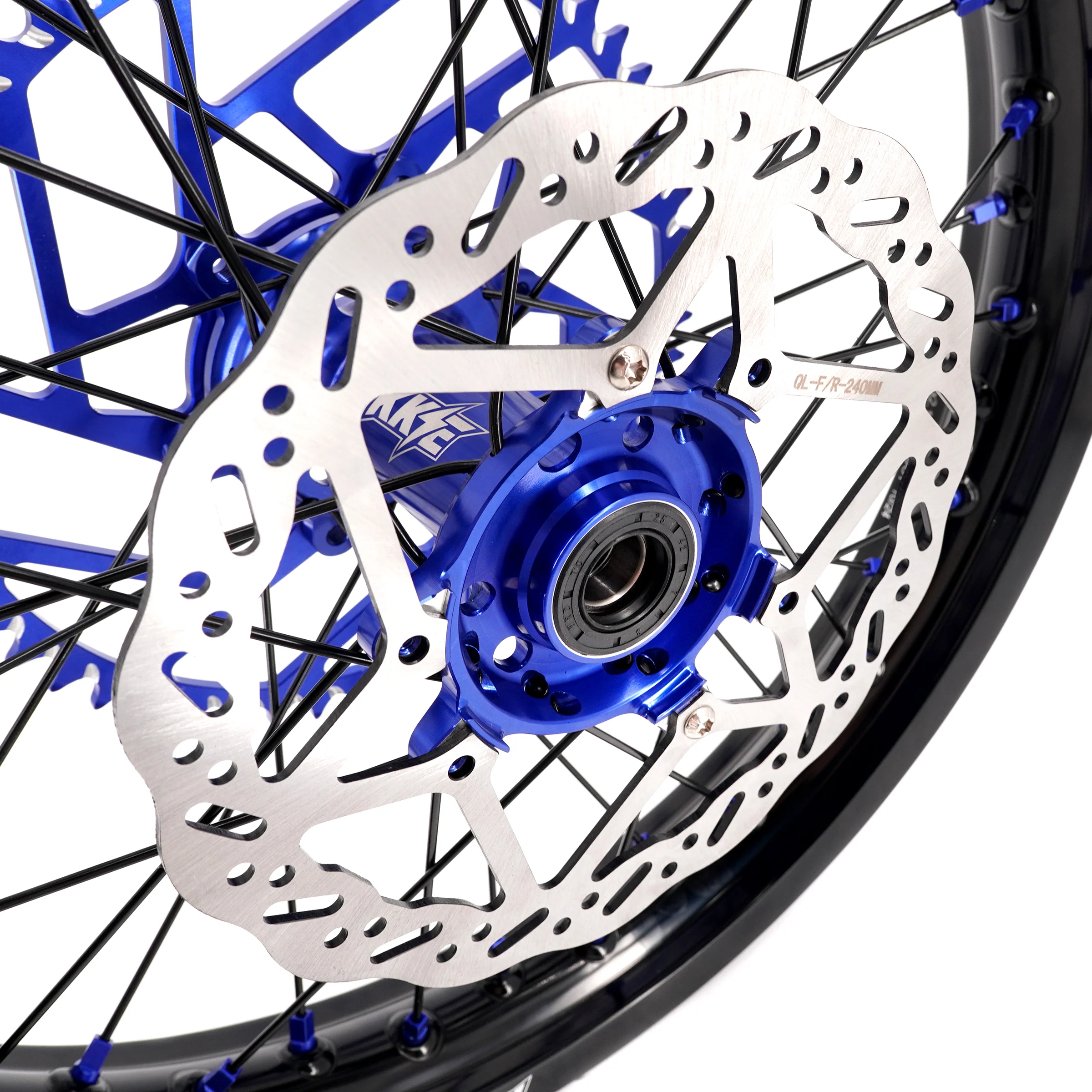 US Stock KKE 21" 18" E-Bike Wheels Rim Fit For SurRon Ultra Bee 2023-2025 Blue Nipples - Image 23