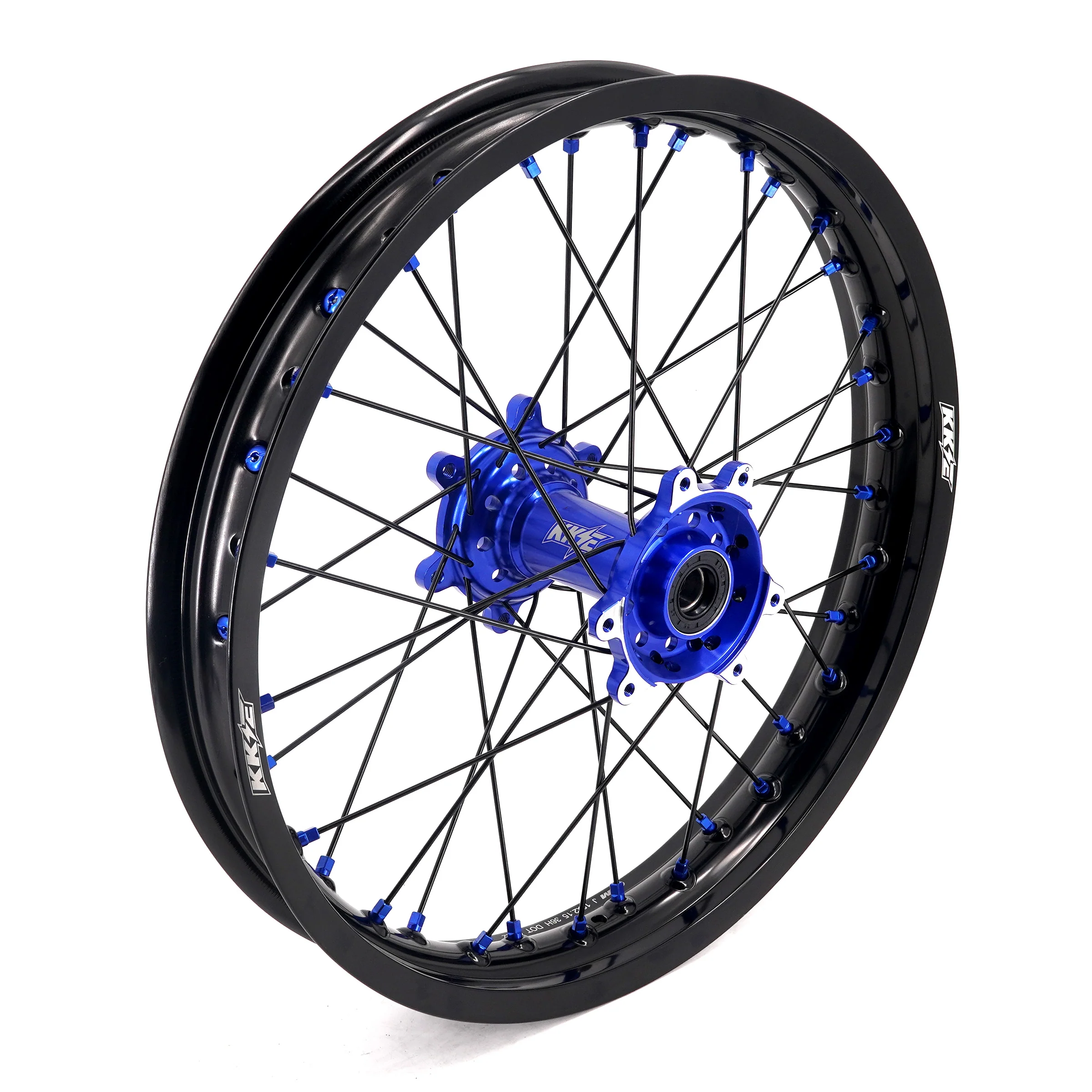 US Stock KKE 21" 18" E-Bike Wheels Rim Fit For SurRon Ultra Bee 2023-2025 Blue Nipples - Image 8