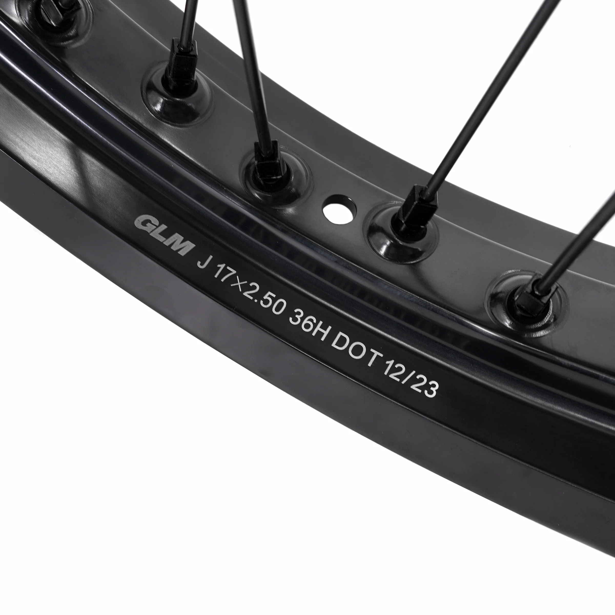 US Stock KKE 2.5*17/3.5*17 E-Bike Wheels Rim Fit For SurRon Ultra Bee 2023-2025 All Black - Image 5