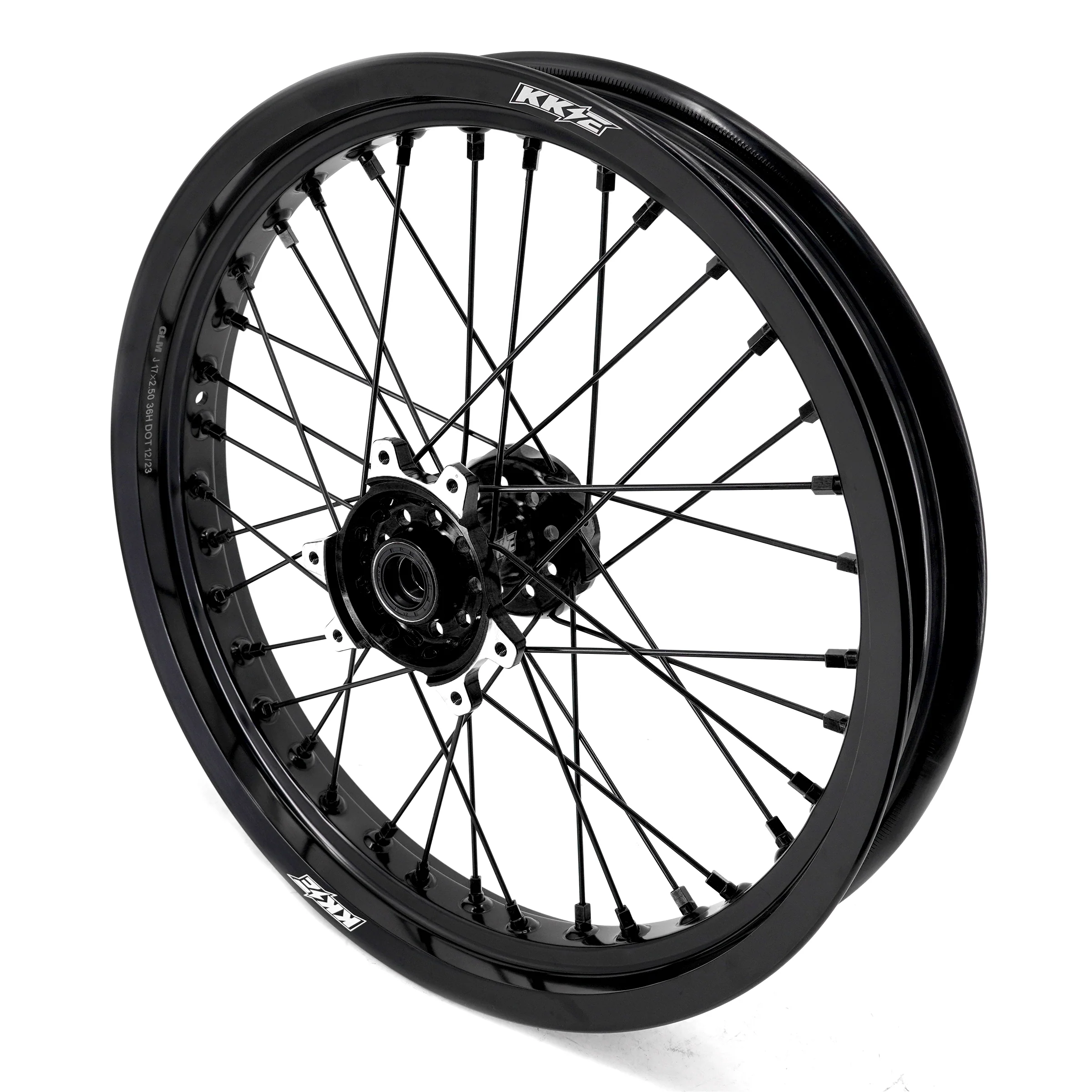 US Stock KKE 2.5*17/3.5*17 E-Bike Wheels Rim Fit For SurRon Ultra Bee 2023-2025 All Black - Image 6