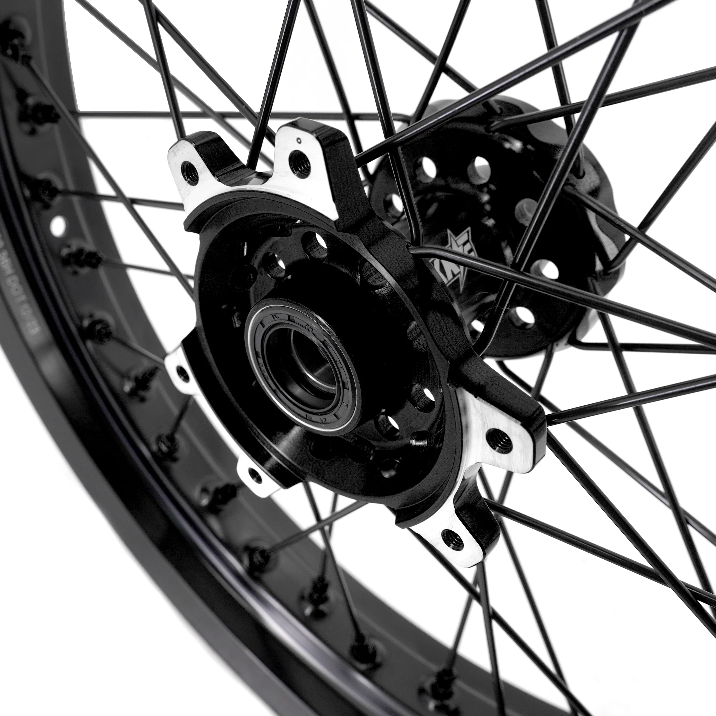 US Stock KKE 2.5*17/3.5*17 E-Bike Wheels Rim Fit For SurRon Ultra Bee 2023-2025 All Black - Image 7