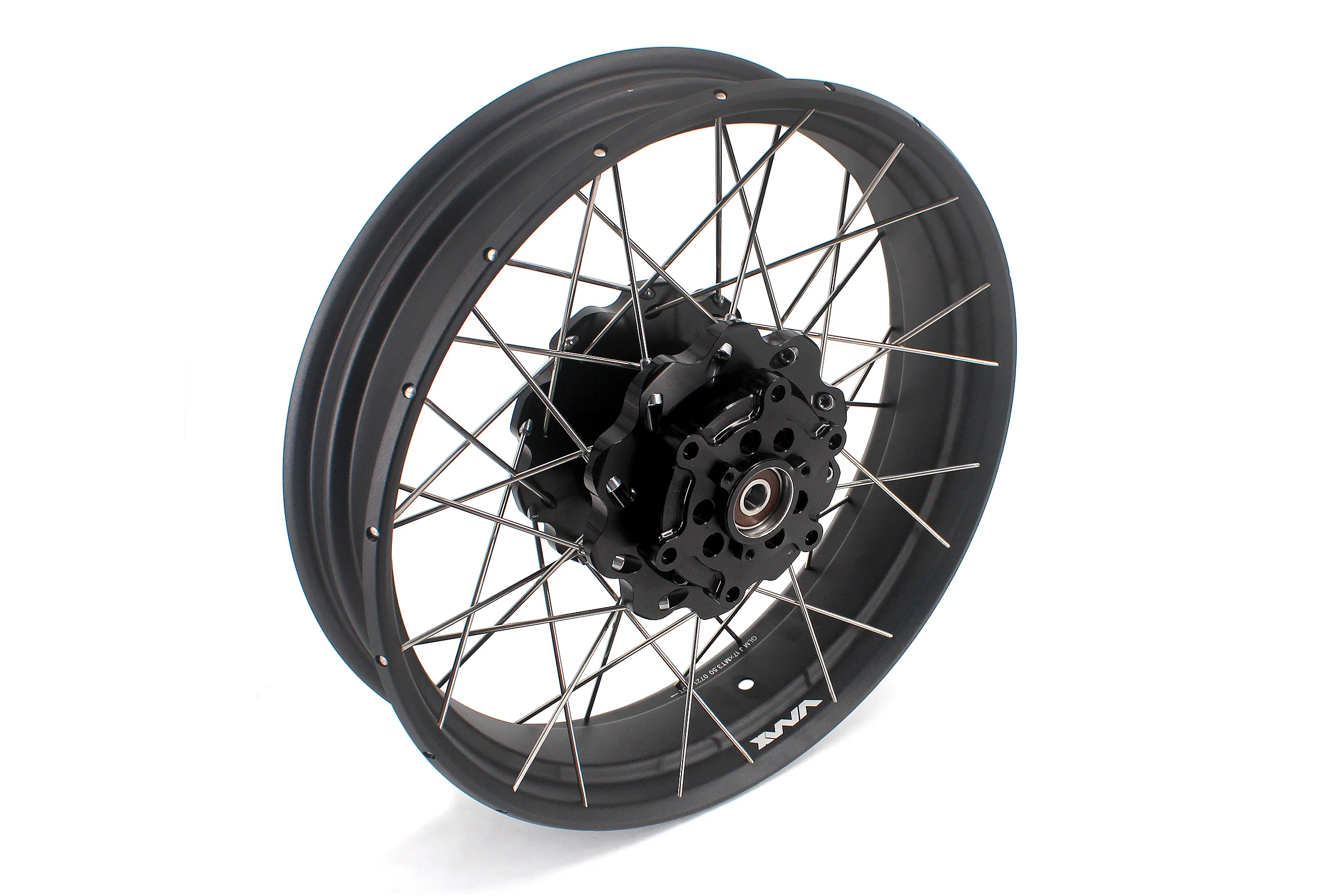 VMX-Racing 19-17in. Spoke Tubeless Wheels Fit For KTM390 Adventure Orange/White Fit For Husqvarna 401 2020 2021 - Image 13