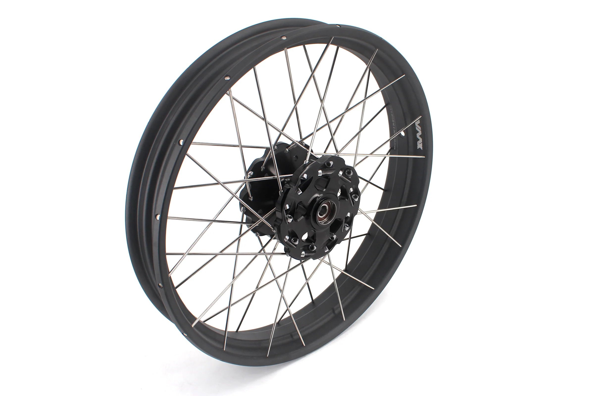 VMX-Racing 19-17in. Spoke Tubeless Wheels Fit For KTM390 Adventure Orange/White Fit For Husqvarna 401 2020 2021 - Image 4